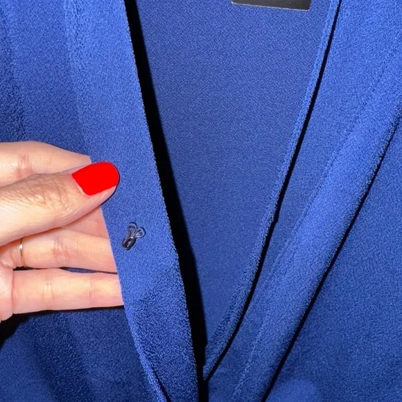 Banana Republic Deep Blue Blouse - Picture 3 of 4